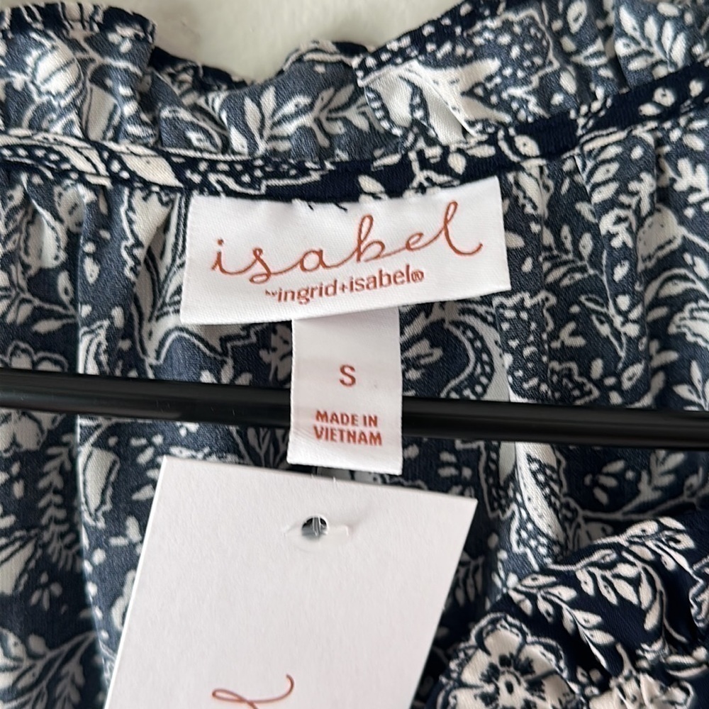 Women's Size S Maternity Top Shirt Isabel Maternity Floral - Picture 3 of 3